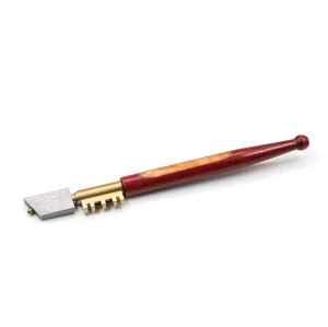 GLASS CUTTER, WOODEN HANDLE GLASS CUTTER, DIAMOND TIP GLASS CUTTER, CARBIDE WHEEL GLASS CUTTER, OEM