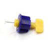 Tile leveling system, T shaped tile leveler,