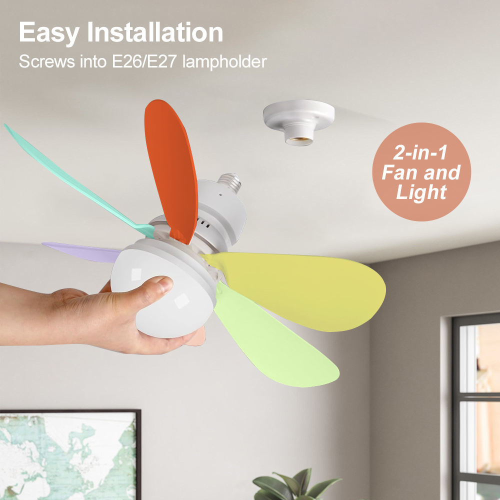 What is the Features of socket ceiling fan with light ?