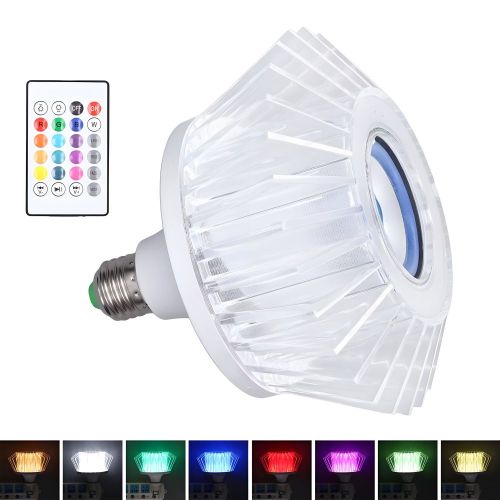 MX-SJK-R150  E27 Wireless Smart Bluetooth Music Light Bulb RGB Color Changing Speaker for Party