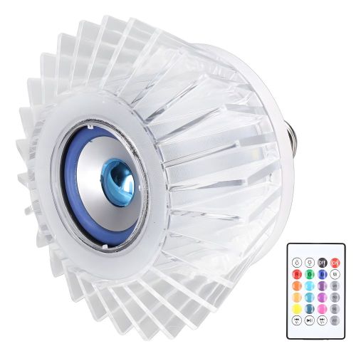 MX-SJK-R150  E27 Wireless Smart Bluetooth Music Light Bulb RGB Color Changing Speaker for Party