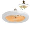 MX-MZ-R260-SJ  30W 2 in 1 E27 Smart LED Mini Ceiling Fan Light
