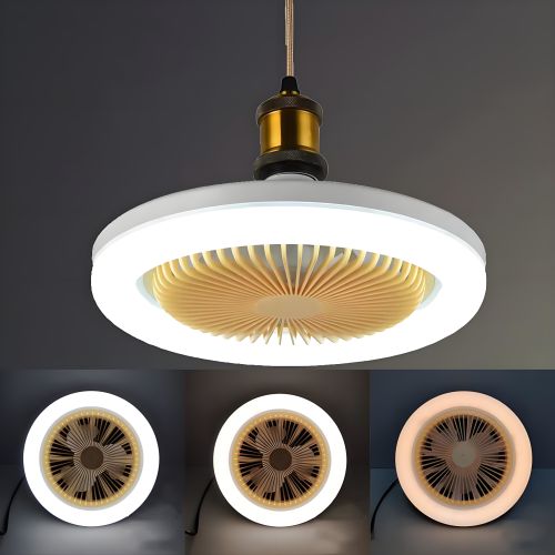 MX-MZ-R260-SJ  30W 2 in 1 E27 Smart LED Mini Ceiling Fan Light