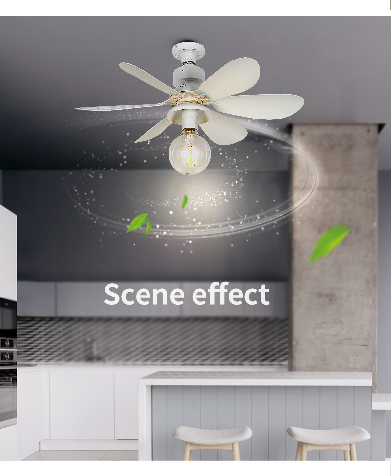 E27 ceiling fan with light