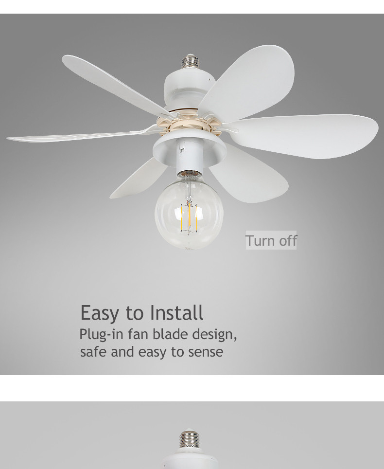 flower ceiling fan light