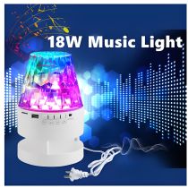 MX-SBW-R120 Bluetooth TF Card Multifunction Smart Bulb LED Water Ripple Music Light for DJ Disco