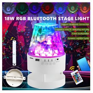 MX-SBW-R120 Bluetooth TF Card Multifunction Smart Bulb LED Water Ripple Music Light for DJ Disco
