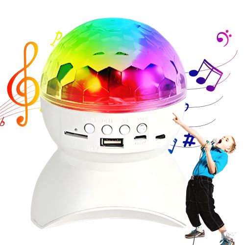 MX-DMQ-R120 TF Card U Disk Bluetooth Multifunction DJ Party RGB Color Changing LED Music Light Bulb