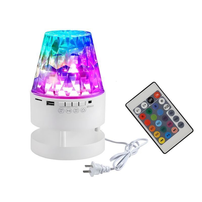 MX-SBW-R120 Bluetooth TF Card Multifunction Smart Bulb LED Water Ripple Music Light for DJ Disco