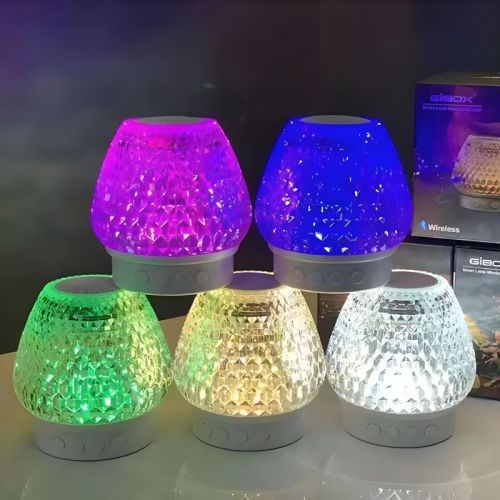 MX-XYD-R100 Touch Control Smart Bluetooth5.0 Speaker with Color Flash LED Intelligent Night Lamp