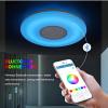 MX-CBXD-R380 Ultra-thin Modern Round Light Fixture RGB 48W Smart Ceiling LED Lighting