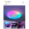 MX-CBXD-R380 Ultra-thin Modern Round Light Fixture RGB 48W Smart Ceiling LED Lighting