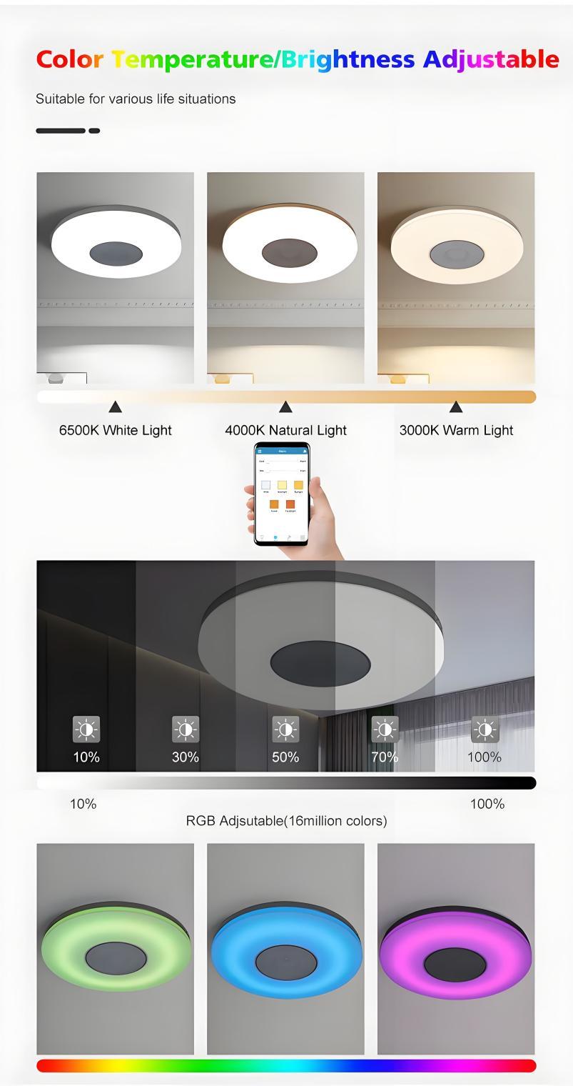 TF card u disk bluetooth led music lighting bulb 