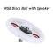 MX-WXK-R260 Smiling Remote Control Bluetooth RGB E27 LED Music Light with 2 Speakers for Party