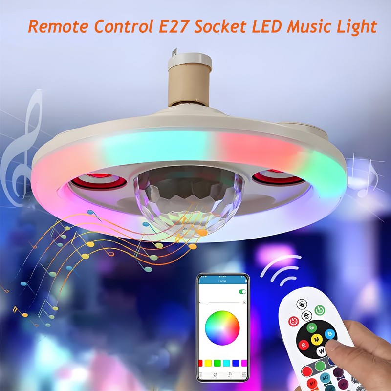 bluetooth wireless music led light