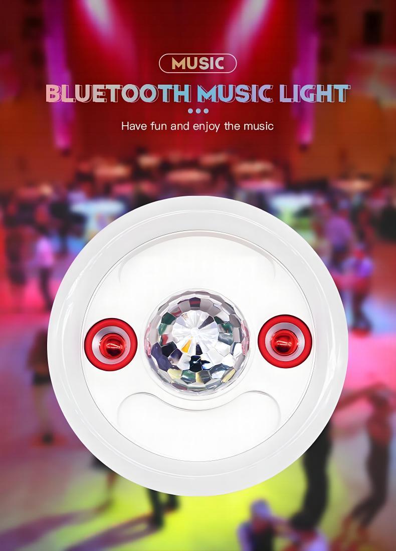 bluetooth wireless music led light