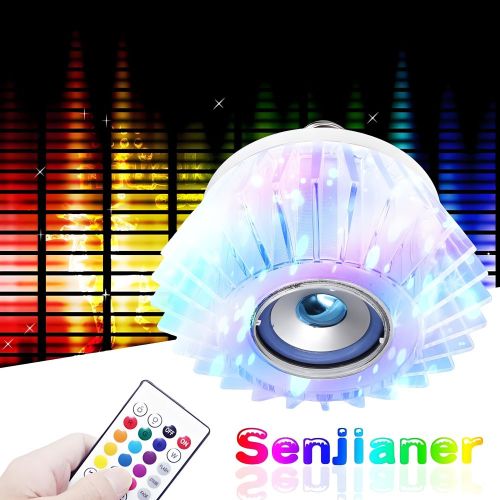 MX-SJK-R150 E27 Bombilla de música inalámbrica Bluetooth RGB con altavoz para fiesta