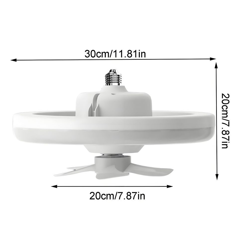 luz del ventilador de techo