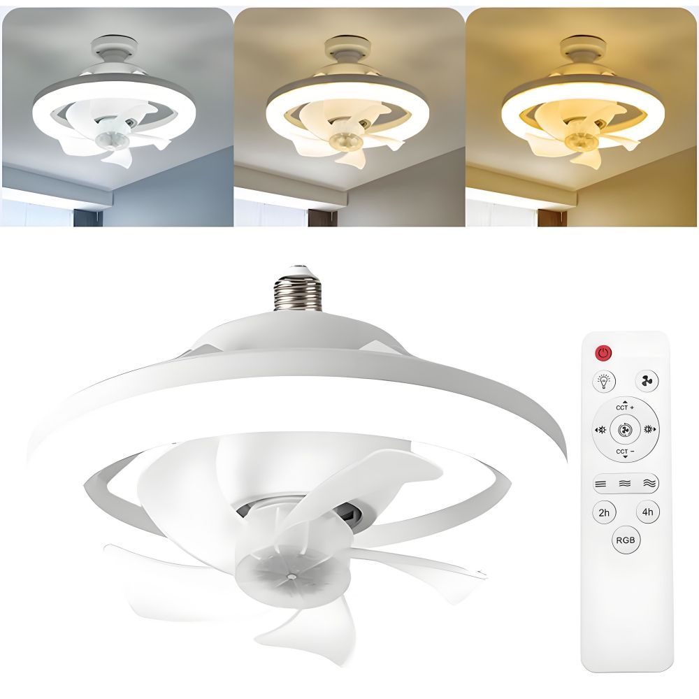 flower ceiling fan light