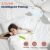 MX--6YHX-R520-B-SJ  Factory Price E27 Crystal Cover Dimmable Timming 2 in 1 Flower Fan Light