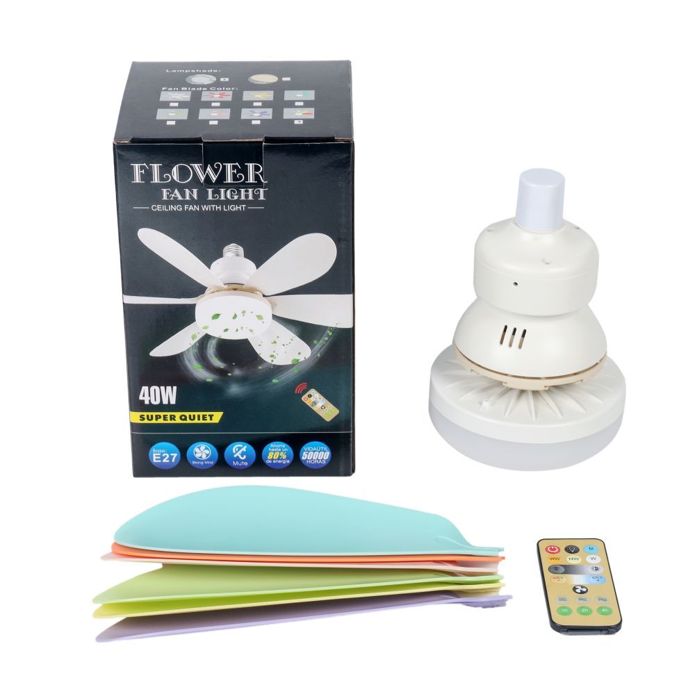 flower fan light package