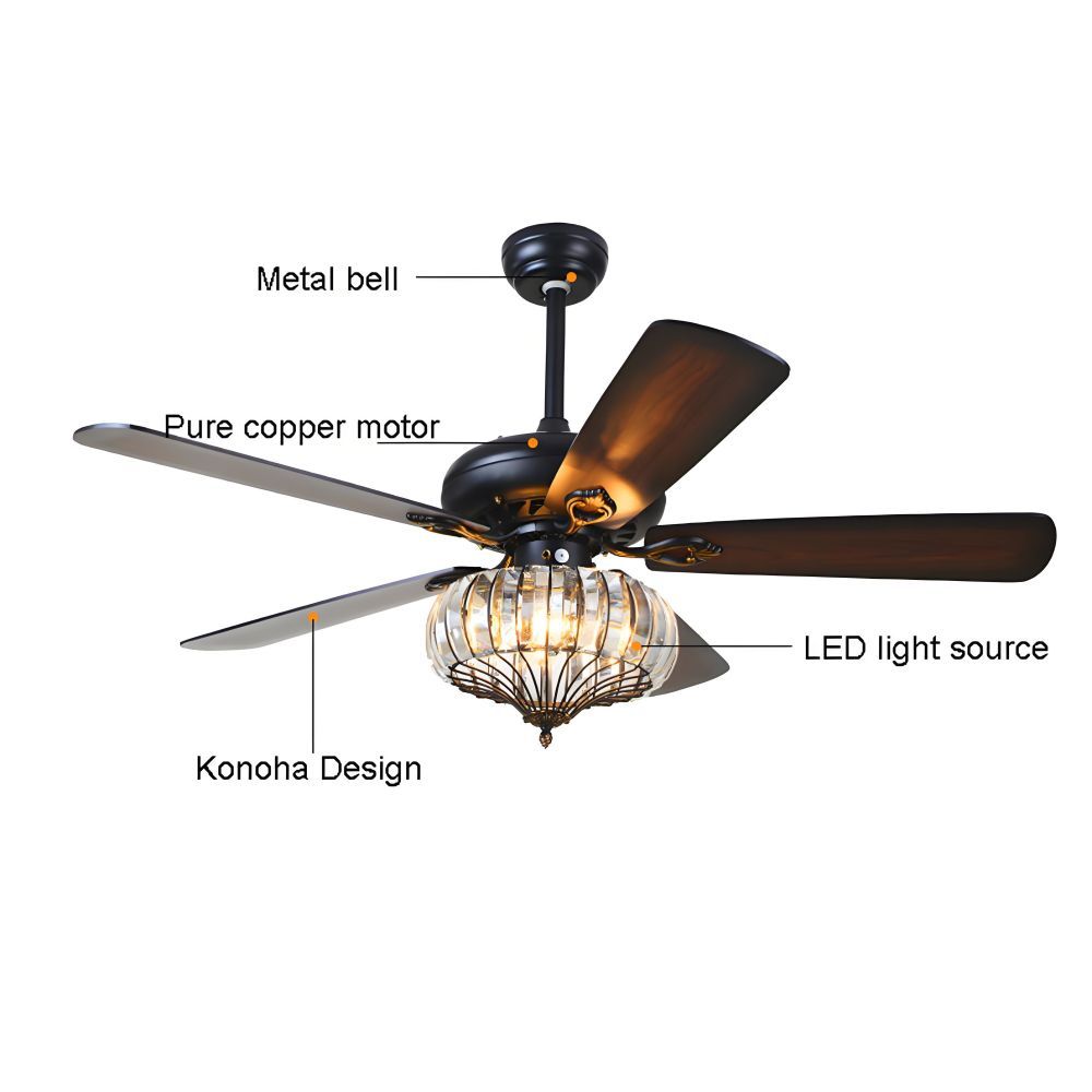 Ceiling Fan with Light .