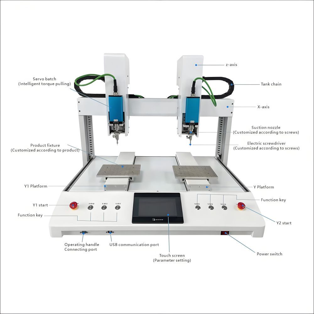 Desktop Automatic Screw Tightening Machine / Auto-Screwdriving Machine