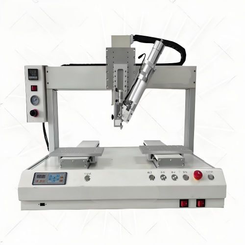 Automatic Desktop 3 Axis Glue Dispenser With Liquid Glue Dispenser and Hot Melt Glue Dispensing Equipment