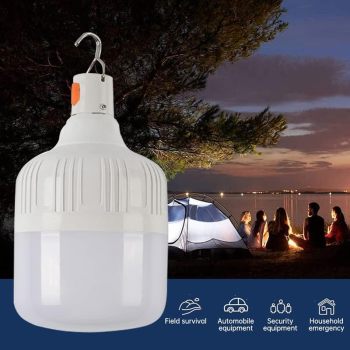 Power Outage Wireless Sconce Dimmable Emergency Rechargeable Battery LED Camping Tent Lamp Bulb