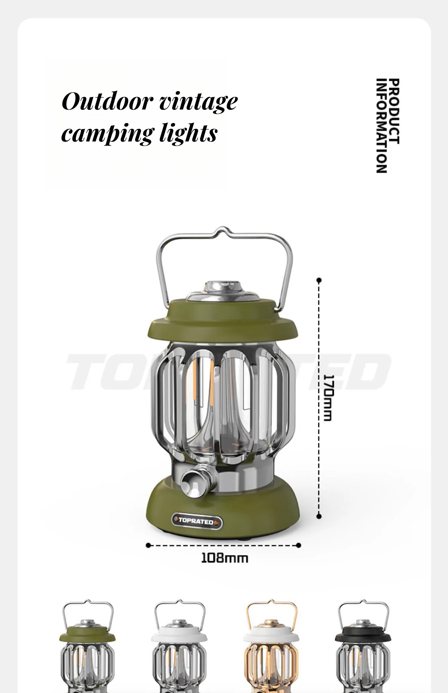 outdoor camping tent lamp