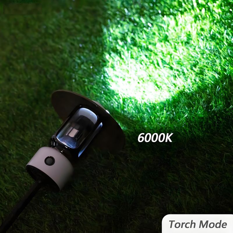 Lantern IPX4 Type-C Rechargeable 5 Modes Emergency Flashlight Decoration LED Mini Camping Outdoor Portable Light