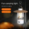 Type-C Rechargeable 5 Modes Emergency Flashlight Decoration Mini Camping Outdoor Portable LED Light