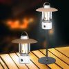 Type-C Rechargeable 5 Modes Emergency Flashlight Decoration Mini Camping Outdoor Portable LED Light