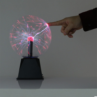 Party Decor Glass Plasma USB Originality Magic Novelty Touch Sensor Desk Night Light Ball Lamp