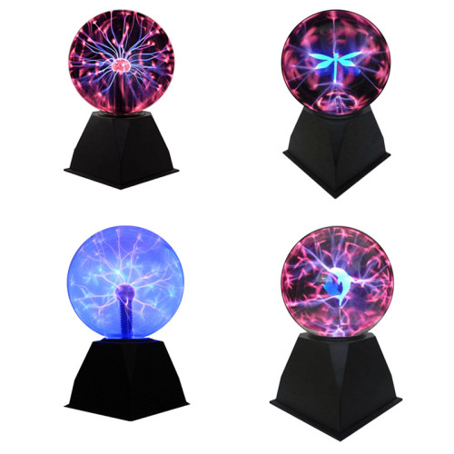 Party Decor Glass Plasma USB Originality Magic Novelty Touch Sensor Desk Night Light Ball Lamp