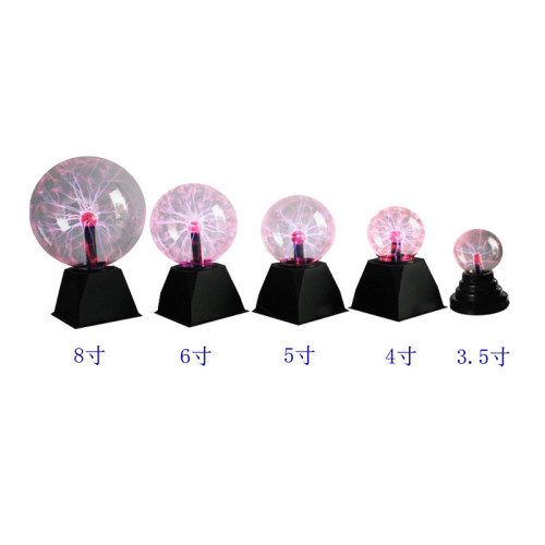 Party Decor Glass Plasma USB Originality Magic Novelty Touch Sensor Desk Night Light Ball Lamp