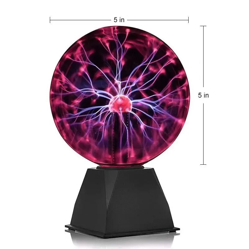 5 inch touch magic night light glass ball lamp 