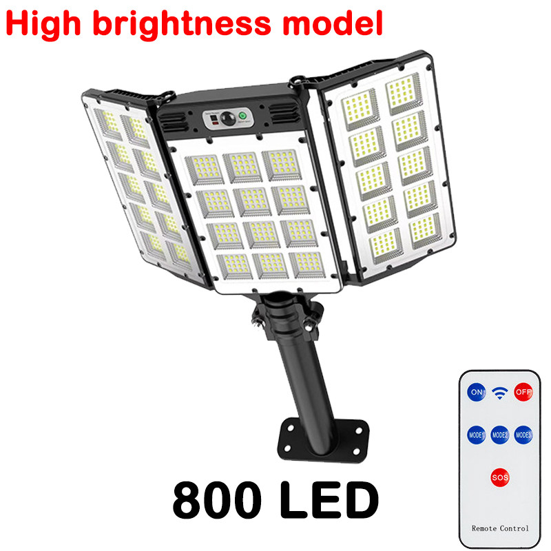 Sensor 800D LED Solar Sun Light Street Lamp