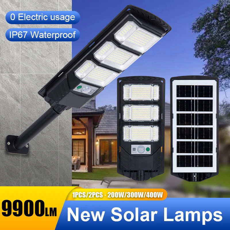 LED Solar Sun Light Street Lamp