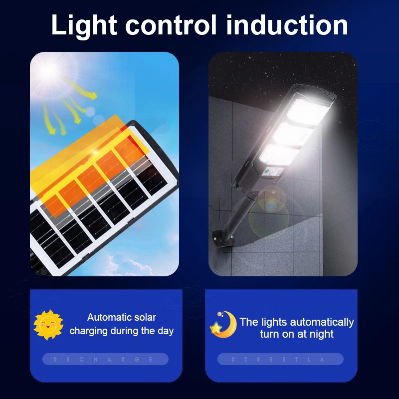 Automatic Solar Charging Street Light 