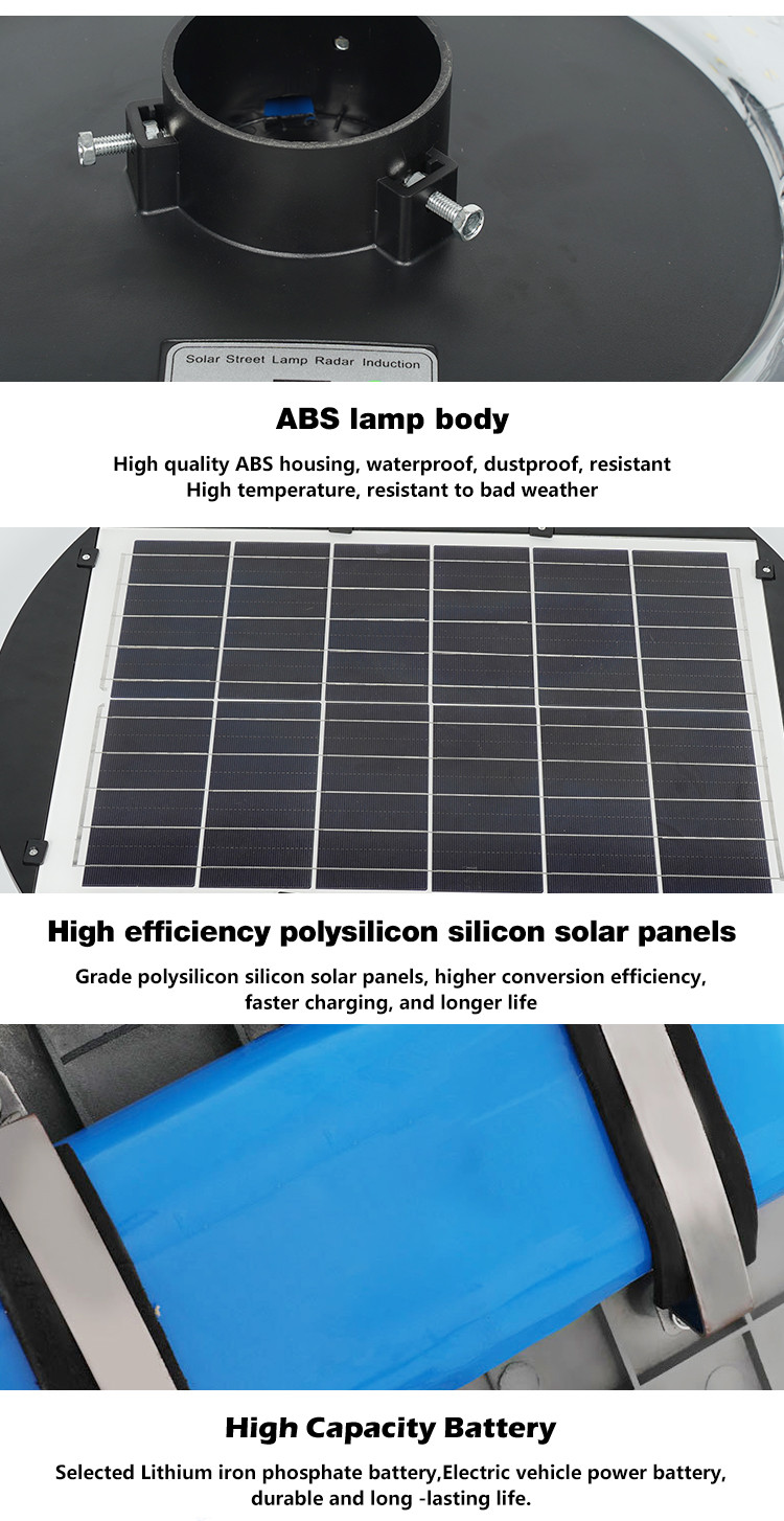 ABS Lamp Solar Garden Lights 