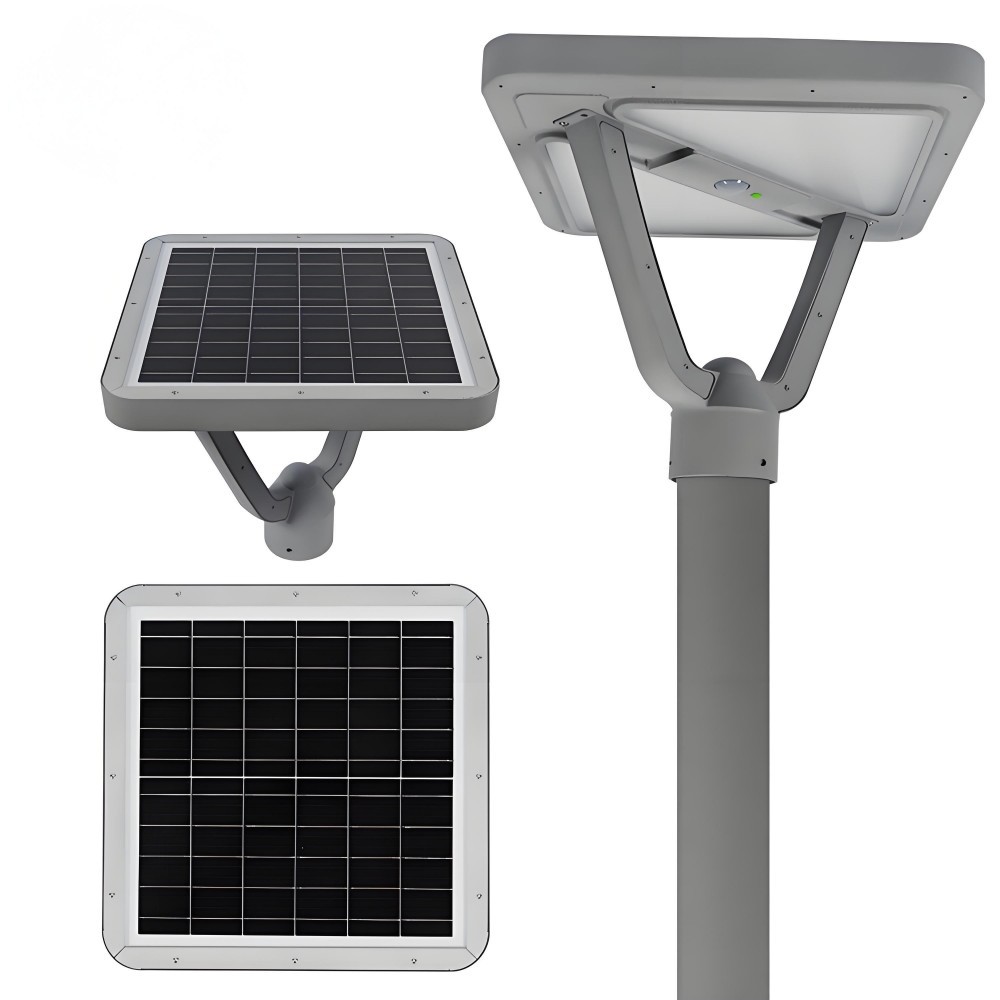 Fanlihgt.net Intelligent Light-control Solar Round Street Lights