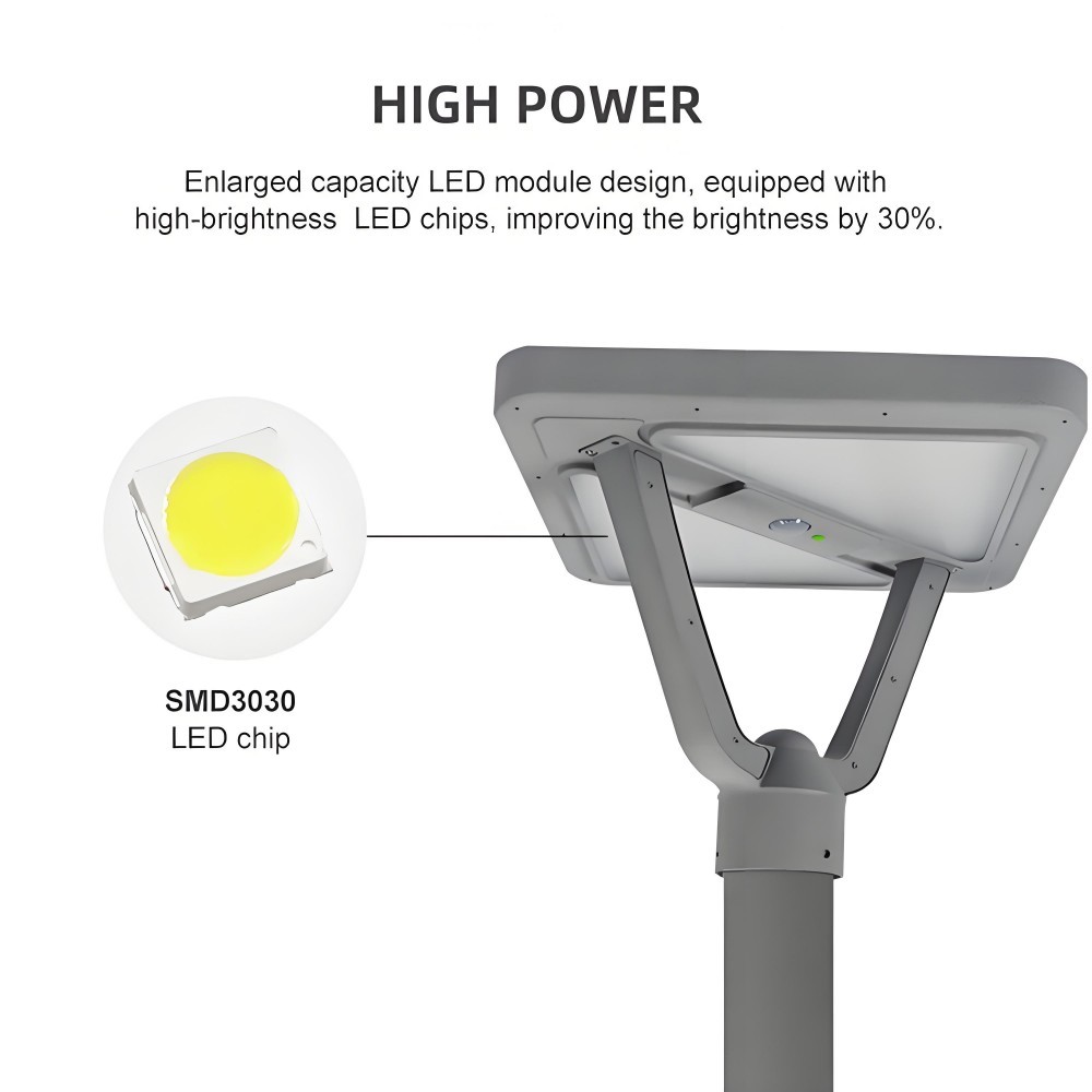 Aluminum Solar LED Garden Street Lights