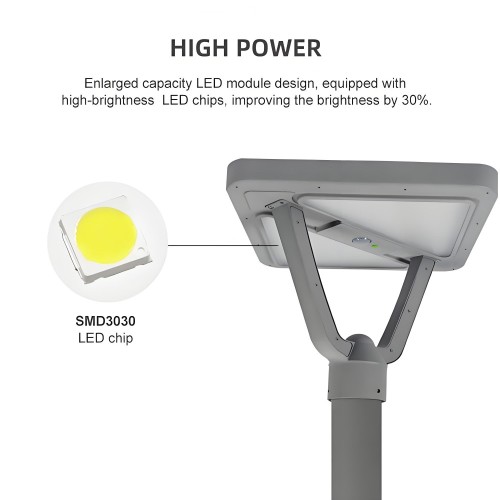 Outdoor Waterproof 220v Lighting Lamp 150w Led Solar Powered All In One Street Light