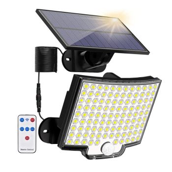 New Solar Garden Lights Bright Landscape Decorative Patio Pathway 2watt Solar Powered Led Wall Lamp