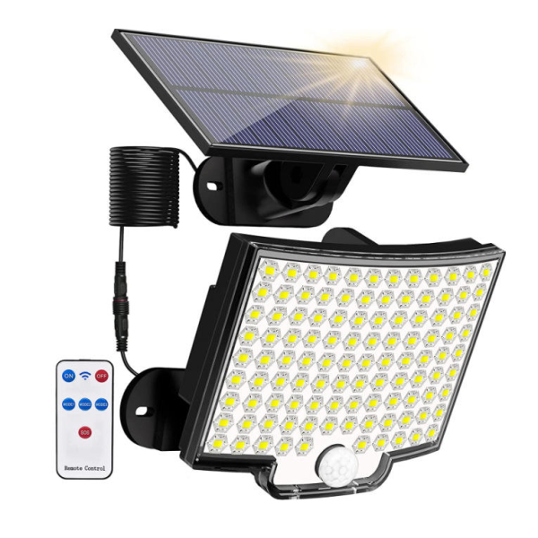 New Solar Garden Lights Bright Landscape Decorative Patio Pathway 2watt Solar Powered Led Wall Lamp
