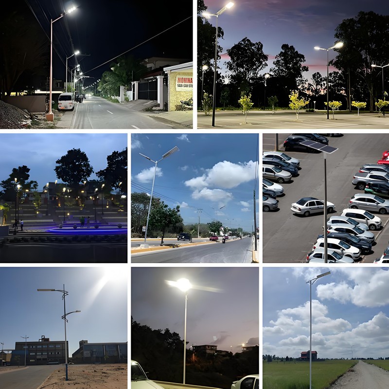 Split Solar Street LED Lights 