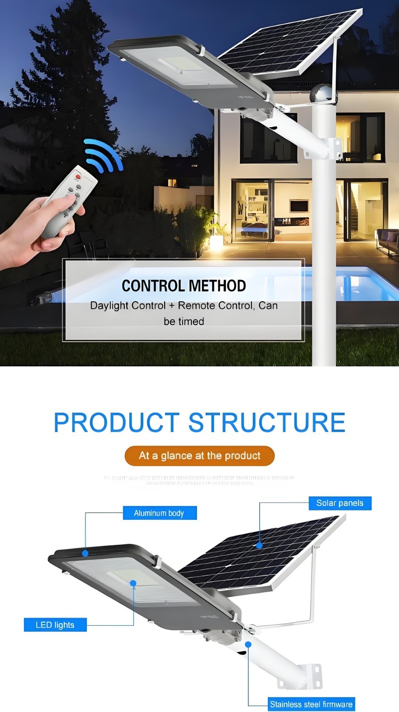 Split Solar Street LED Lights 