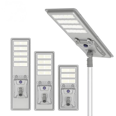 Waterproof Monocrystalline silicon 300W 400W 500W  All In One Outdoor Led Solar Street Light