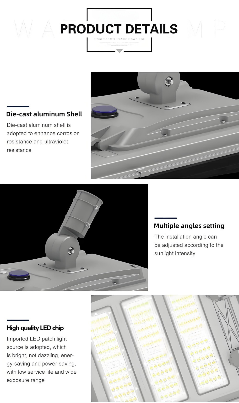 Solar Street Lights Lamp